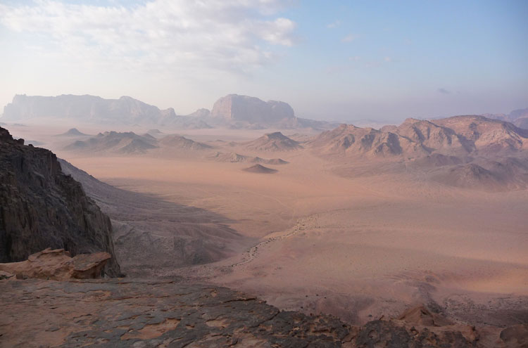 Around Jebel Rum
View North From Jebel Rum - © By Flickr user Elson