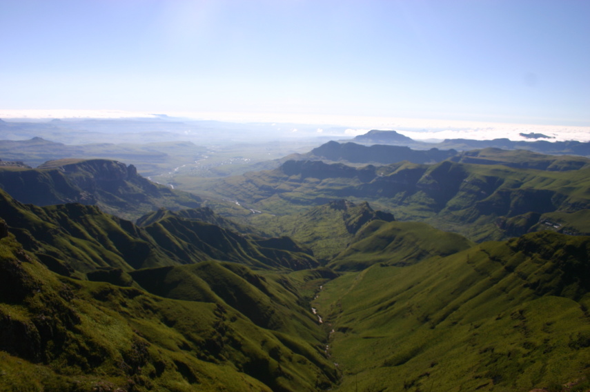 Drakensberg Escarpment
Drakensberg Escarpment - From near the Sentinel© William Mackesy