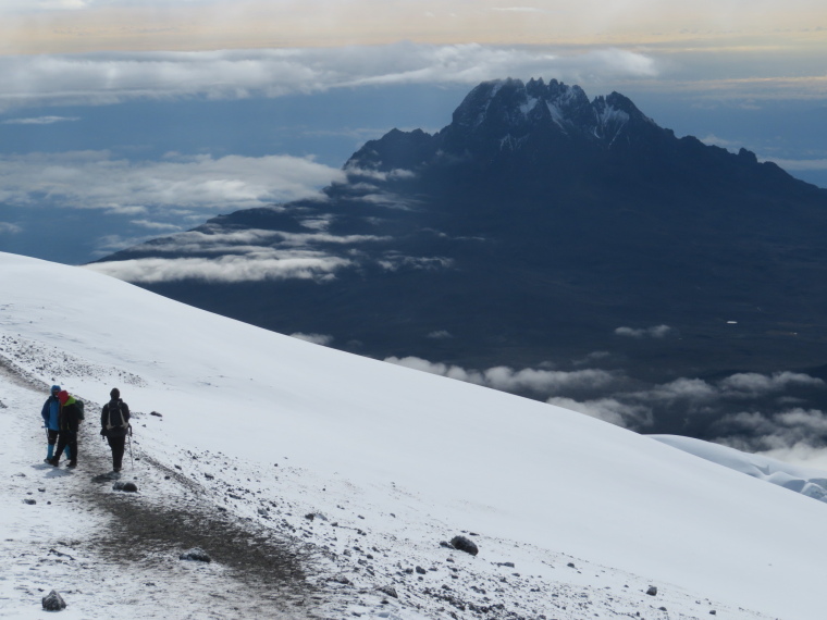 Climbing Kilimanjaro Summit
Mawenzi from summit ridge - © William Mackesy