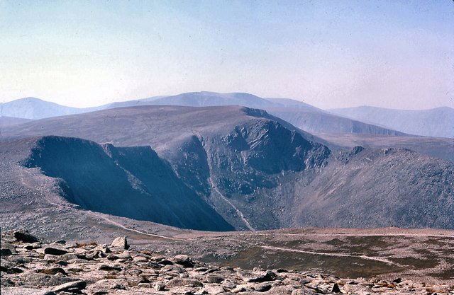 Cairn Gorm 
Cairngorm summit  - © Geograph user David Dixon