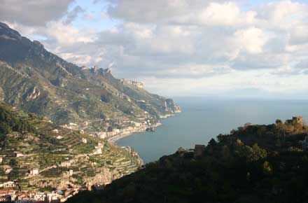 Around Ravello
Ravello - Along the Amalfi Coast© William Mackesy