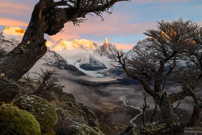 Argentina Patagonia, Laguna Torre to Loma del Pliegue Tumbado , From the top of Loma del Plieuge Tumbado, Walkopedia